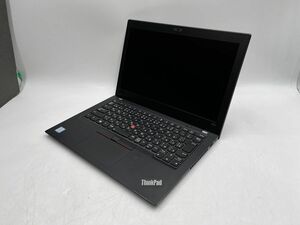 *1 jpy start * no. 8 generation *Lenovo ThinkPad X280 Core i5 8350U 8GB* current delivery * storage /OS less *BIOS start-up till. operation verification * liquid crystal crack *