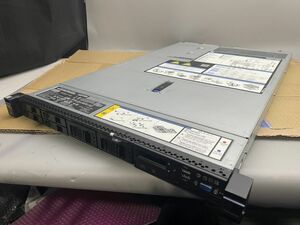 ★1円スタート★Lenovo System x3550 M5 Xeon E5-2637 v4 64GB★現状引き渡し★ストレージ/OS無★BIOS起動までの動作確認★