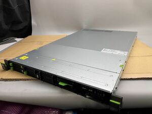 ★1円スタート★富士通 PRIMERGY RX200 S7 Xeon E5-2670 x2基 メモリ64GB★現状引き渡し★ストレージ/OS無★BIOS起動までの動作確認★