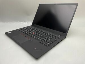 ★1円開始★第8世代★Lenovo ThinkPad X1 Carbon Gen 8 Core i5 10th Gen メモリ未確認★現状引渡し★ストレージ/OS無★液晶画面破損★