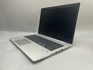 ★1円スタート★第8世代★HP EliteBook 850 G5 Core i5 8250U 8GB★現状引渡★ストレージ/OS無★BIOSまでの動作確認★