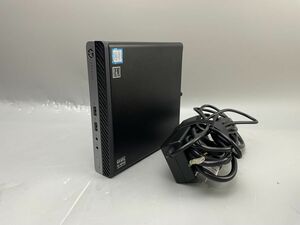 ★1円スタート★第8世代★HP ProDesk 400 G4 DM Core i5 8500T 8GB SSD256GB Win10 Pro 保証付き★AC付★