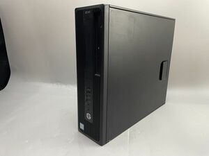 ★1円スタート★HP Z240 SFF Workstation Xeon E3-1270 v5 32GB SSD128GB Win10 Pro★NVIDIA Quadro P600（グラボ不良）★