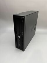 ★1円スタート★HP Z210 SFF Workstation Xeon E3-1225 4GB★現状引き渡し★ストレージ/OS無★BIOS起動までの動作確認★_画像1