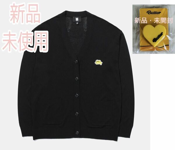 BTS Butter OFFICIAL MERCH 公式 グッズ Cardigan カーディガン + Smart Tok スマートトック 新品未使用 おまけ Weverse 特典 トレカ