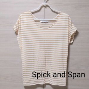 Spick and Span　スピックアンドスパン　 ボーダー Tシャツ カットソー 半袖