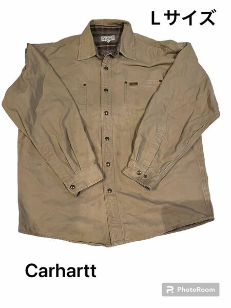 Carhartt カーハート シャツジャケット ダックキャンバス S96GKH 長袖シャツ カバーオール