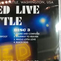 LED ZEPPELIN : Haven’t We Met Somewhere Before? Performed Live in Seattle (3CD) EVSDオリジナル！GW終わってしまった大特価！人気！_画像5