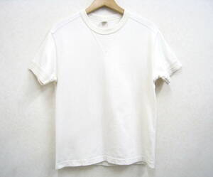 Pherrow's◆フェローズ コットン100％ 前V 半袖 Tシャツ メンズ サイズM 日本製