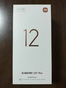 Xiaomi 12T Pro 256GB ブラック Softbank　5/6迄価格