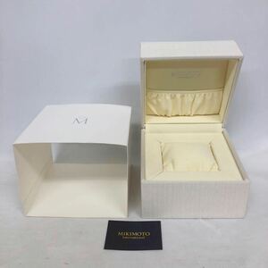 美品　ミキモト　MIKIMOTO 時計ケース 空箱 腕時計 ボックス BOX 空き箱　