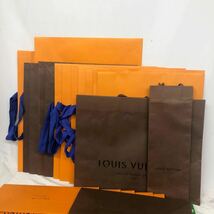 LOUIS VUITTON　ルイヴィトン 空箱　ボックス BOX ショップ袋　ショッパー オレンジ おまとめ 28点セット_画像5
