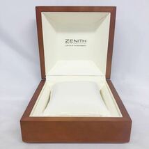 ZENITH ゼニス 木製　ウッド 時計ケース 空箱 腕時計 ボックス BOX 空き箱_画像3