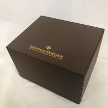 BAUME&MERCIER ボーム&メルシエ 時計ケース 空箱 腕時計 ボックス BOX 空き箱 冊子 付属品 A_画像6