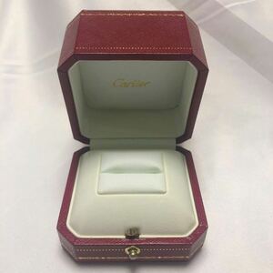 Cartier カルティエ 　ジュエリーケース　空箱　空き箱 リング用　指輪ケース リングケース アクセサリー 箱　BOX ボックス　ケース Ca-X33