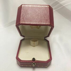 Cartier カルティエ ジュエリーケース 空箱　空き箱　指輪 リング用 指輪用 リングケース アクセサリー 箱　BOX ボックス ケース Ca-X31
