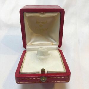 Cartier カルティエ 　ジュエリーケース　空箱　空き箱　リング用　指輪用 アクセサリー 箱　BOX ボックス　ケース Ca-X35