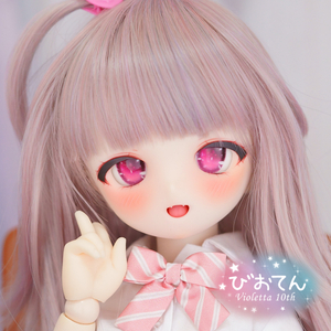 Art hand Auction ☆Bioten☆ DDH-01 SW Skin Soft Vinyl Custom Kopf + Augen Nr.393, Puppe, Charakterpuppe, Dollfie-Traum, Teile