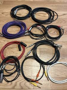  cable 14 pcs set 17ch minute Canare HOSA Classic Pro DTM DAW guitar base shield CANARE