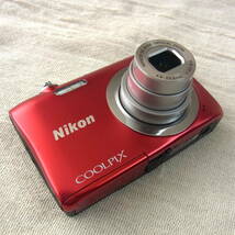 Nikonデジカメ【COOLPIX】A100／SD2GB+バッテリー付き／有効画素数2,005万画素／ニコン／コンパクトデジタルカメラ／コンデジ／写真／撮影_画像8