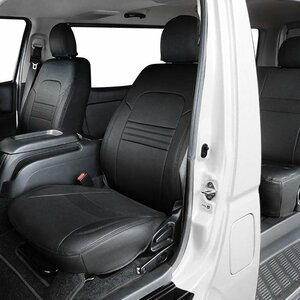  для одной машины 200 серия Hiace S-GL перфорирование черный PVC кожаный чехол для сиденья Ver,3 высокое качество новый товар 1 type 2 type 3 type 4 type 5 type 6 type 