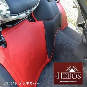 HELIOS ヘリオス 200系 ハイエース 標準 1型 2型 3型 4型 5型 6型 S-GL PVC レザー フロント デッキカバー レッド x ブラック 高品質
