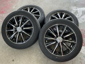 * beautiful goods * 185/55R15 Weds LEONIS aluminium wheel Dunlop LE MANS Vsa Mata iya4 pcs set compact car etc. Niigata city 