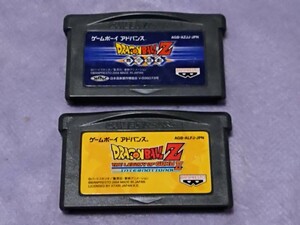 GBA ドラゴンボールZ 舞空闘劇 + THE LEGACY OF GOKU 2 (格闘アクション、RPG) DRAGONBALL Z GAMEBOYadvance バンプレスト 鳥山明