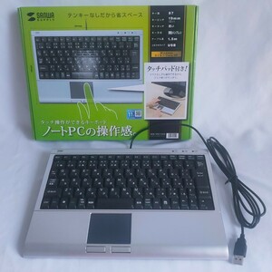 キーボード Microsoft Keyboard SANWA SUPPLY SKB-TP01SVN キーボード タッチパッド 有線