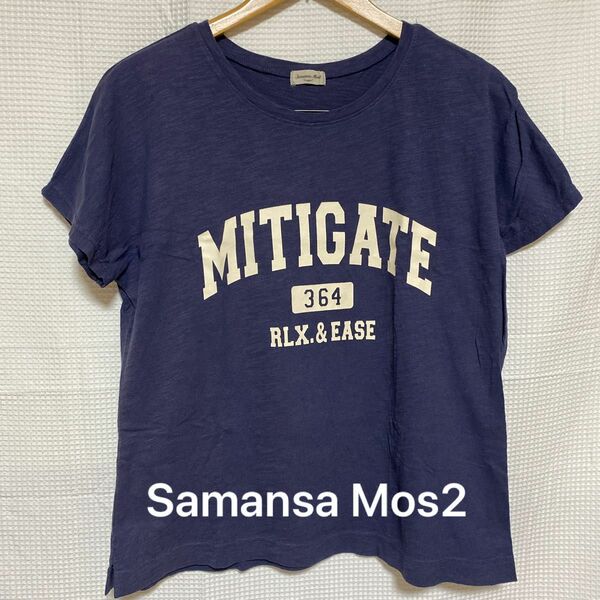 Samansa Mos2 サマンサモスモス　Tシャツ