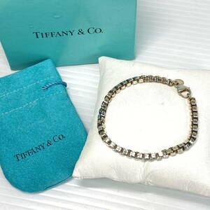 2405027-004 TIFFANY&Co. Tiffany Venetian bracele silver 925 stamp total length approximately 18.5cm weight approximately 15.4g box attaching 