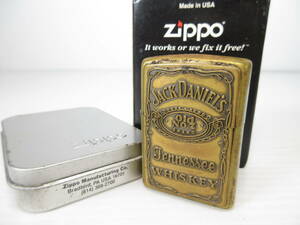 2404602-013 Zippo ジッポ JACK DANIEL'S ジャックダニエル Old No.7 オイルライター ケース付