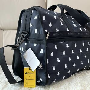 LeSportsac レスポートサック DELUXE LG WEEKENDER 4319 G825 ミッフィーアンドダーンブラックの画像3