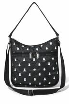 レスポートサック LeSportsac 2764 ELIZE HOBO G825 ミッフィーアンドダーンブラック_画像1