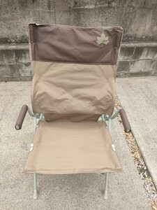 1 иен ~ Logos Life экскаватор с обратной лопатой rudo стул уличный кемпинг LOGOS стул с высокой спинкой стул хаки 