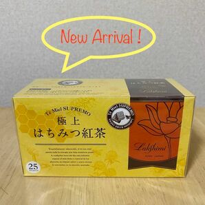 即決新品！ラクシュミー　極上はちみつ紅茶 ティーバッグ25袋入り