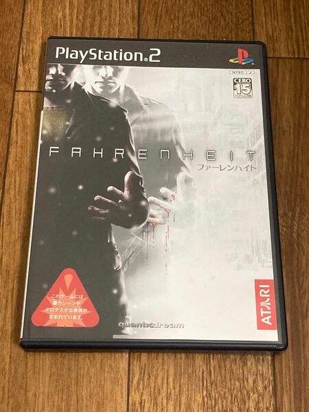 FAHRENHEIT ファーレンハイト　PS2 PS2ソフト