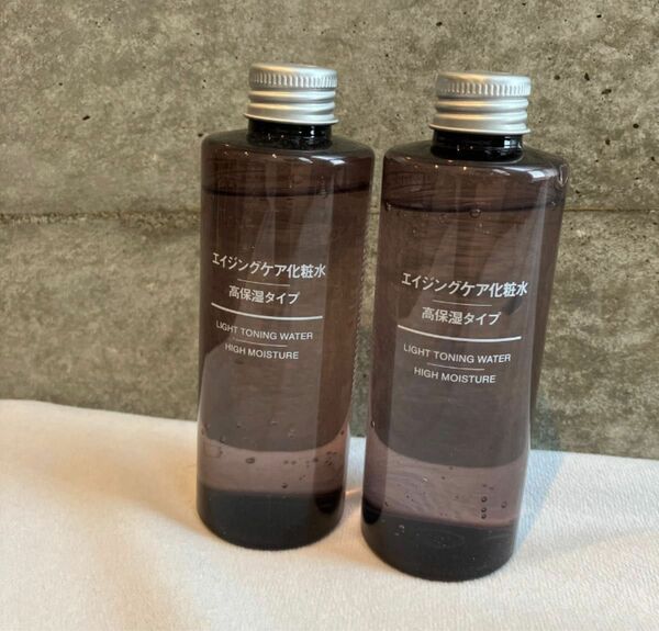 MUJI 無印良品 エイジングケア化粧水　高保湿　200ml 2本セット