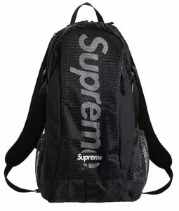 20SS Supreme Backpack Black