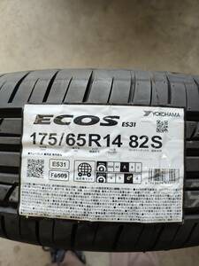 yokohama ECOS 175/65R14 202009製造　１本