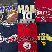 USA古着卸 まとめ売り 14 カレッジ チーム系 ブランドTシャツ 24枚 S/M/L/XL/2XL NFL MLB ベール アソート_画像5