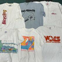 USA古着卸 まとめ売り 90年代 ビンテージTシャツ 24枚 シミ 汚れありB品 アメリカ製 米国製 ベール アソート_画像3