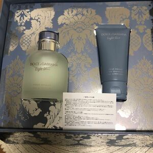 ドルチェ＆ガッバーナ 香水 ドルチェ＆ガッバーナ ライトブルー プールオムセット 75ml/アフターシェーブ50ml 