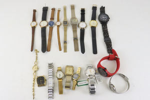 時計ブランド腕時計 18点まとめ LANCEL ELNARD CREGAR SKAGEN WALTHAN Tibury LAMER SCUDERIA GUIONNET ORIENT CREGAR ノエビア 005IFGIW28