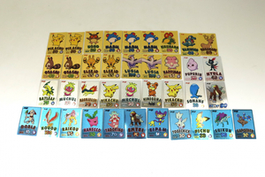 Meiji ポケットモンスター ゲットカードまとめ 明治 ゲットカード金・銀 カードゲーム ピカチュウ ルギア ライコウ ホウオウ 015IFAIA55