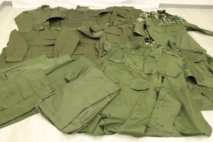 [ много ] милитари одежда суммировать зеленый хаки мода коллекция военная одежда хобби 010IPHIB07
