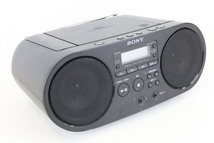 【動作確認OK】SONY ZS-S40 ソニー CDラジオ ラジカセ コンパクトボディ 小型/高音質CDラジオ ブラック パーソナルオーディオ 003IDAIA05_画像1