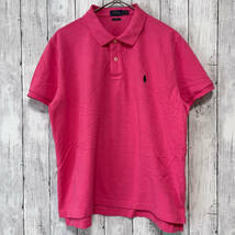 ラルフローレン Ralph Lauren CLASSIC FIT 半袖 ポロシャツ レディース ワンポイント コットン100% XLサイズ 5‐704_画像2