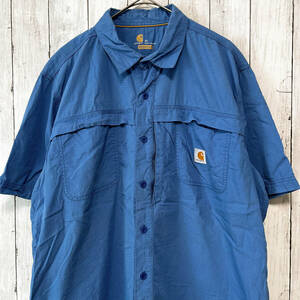 カーハート Carhartt 半袖シャツ メンズ ワンポイント XLサイズ 5-787