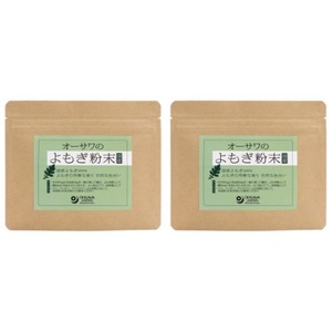 オーサワのよもぎ粉末 50g×2個 国産 オーサワジャパン